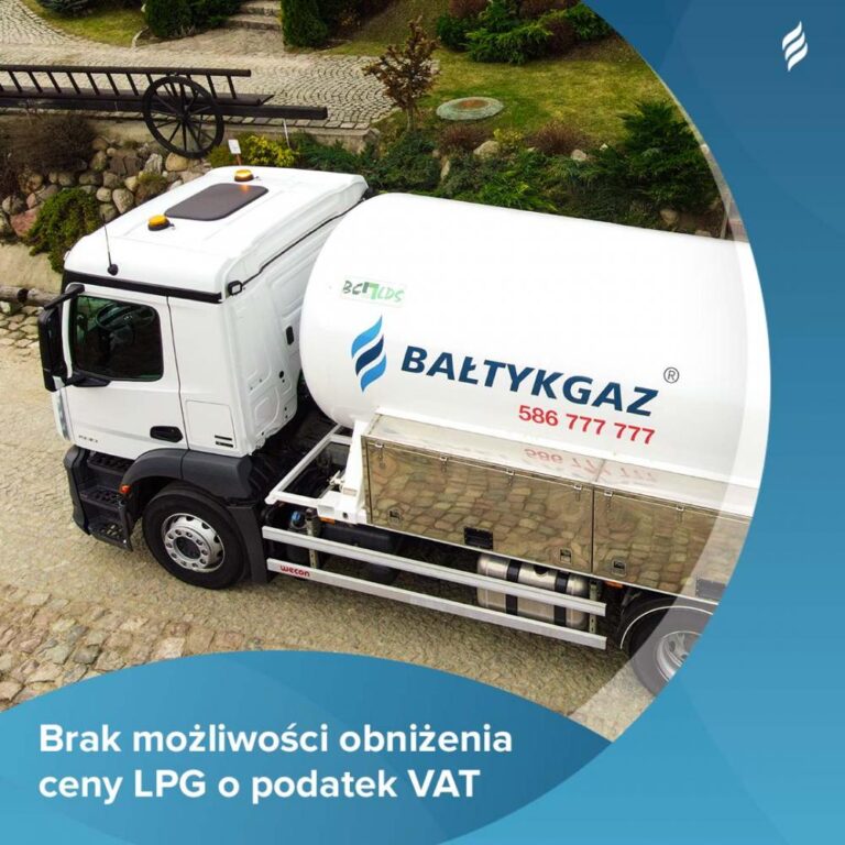Brak możliwości obniżenia ceny LPG o podatek VAT