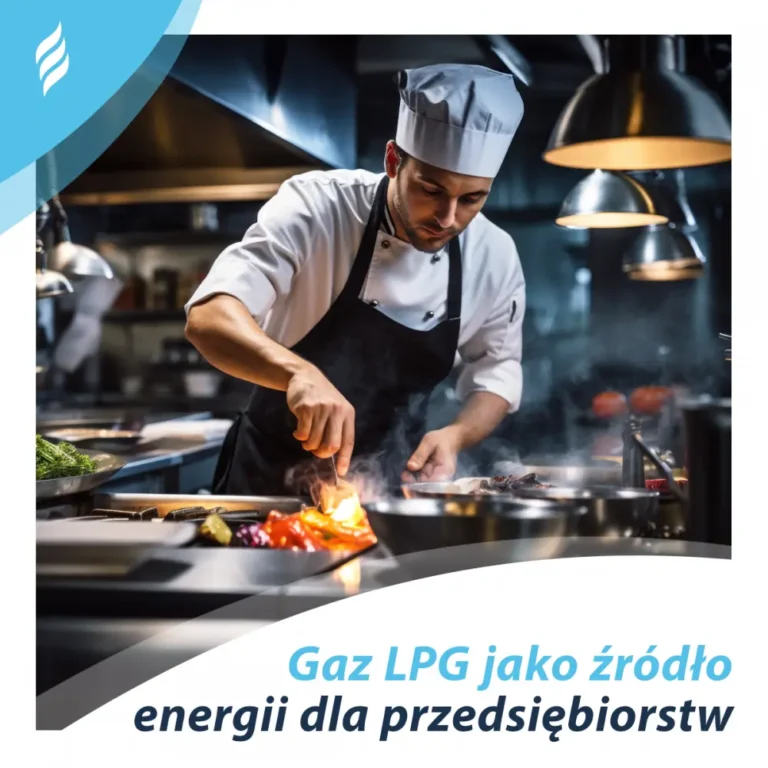 Gaz LPG jako źródło energii dla przedsiębiorstw