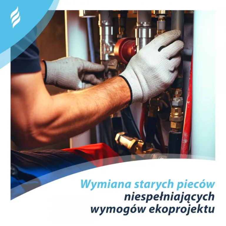 Wymiana starych pieców niespełniających wymogów ekoprojektu
